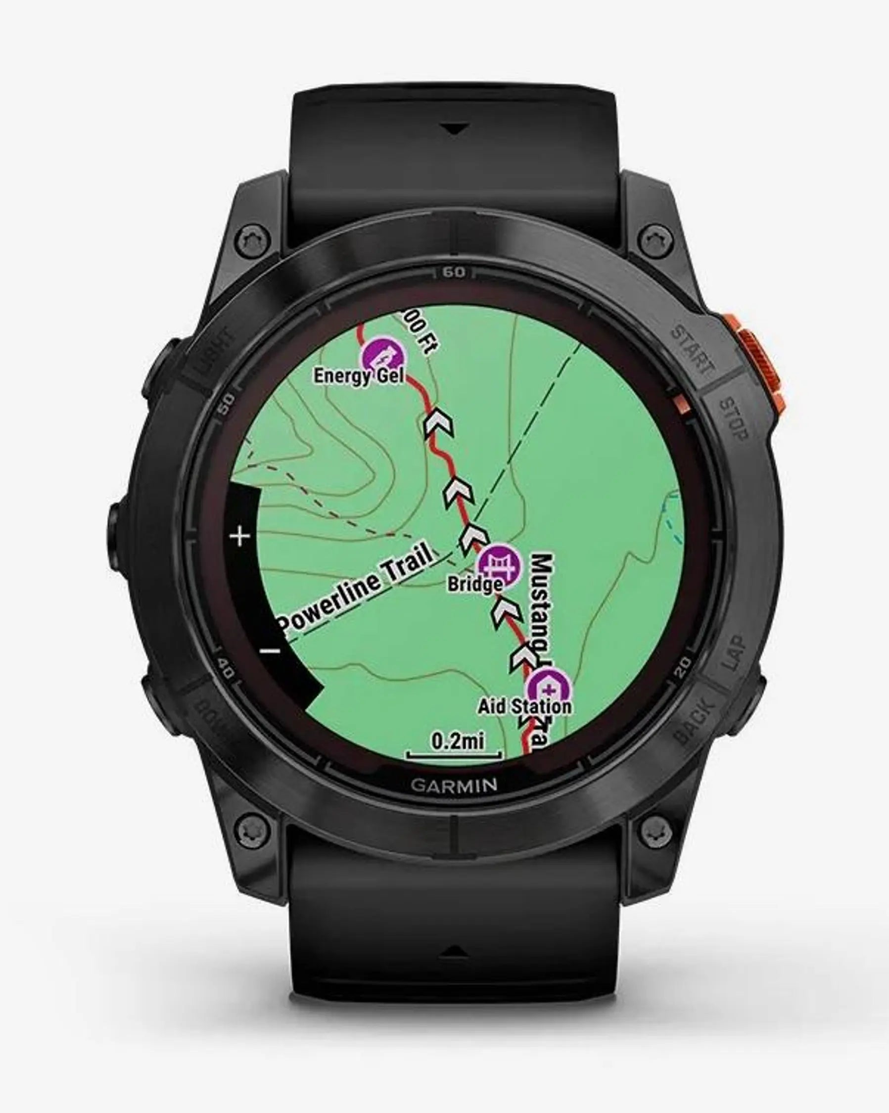 Garmin Fenix 7X Pro Solar Edition, dunkelgrau, schwarzes Armband