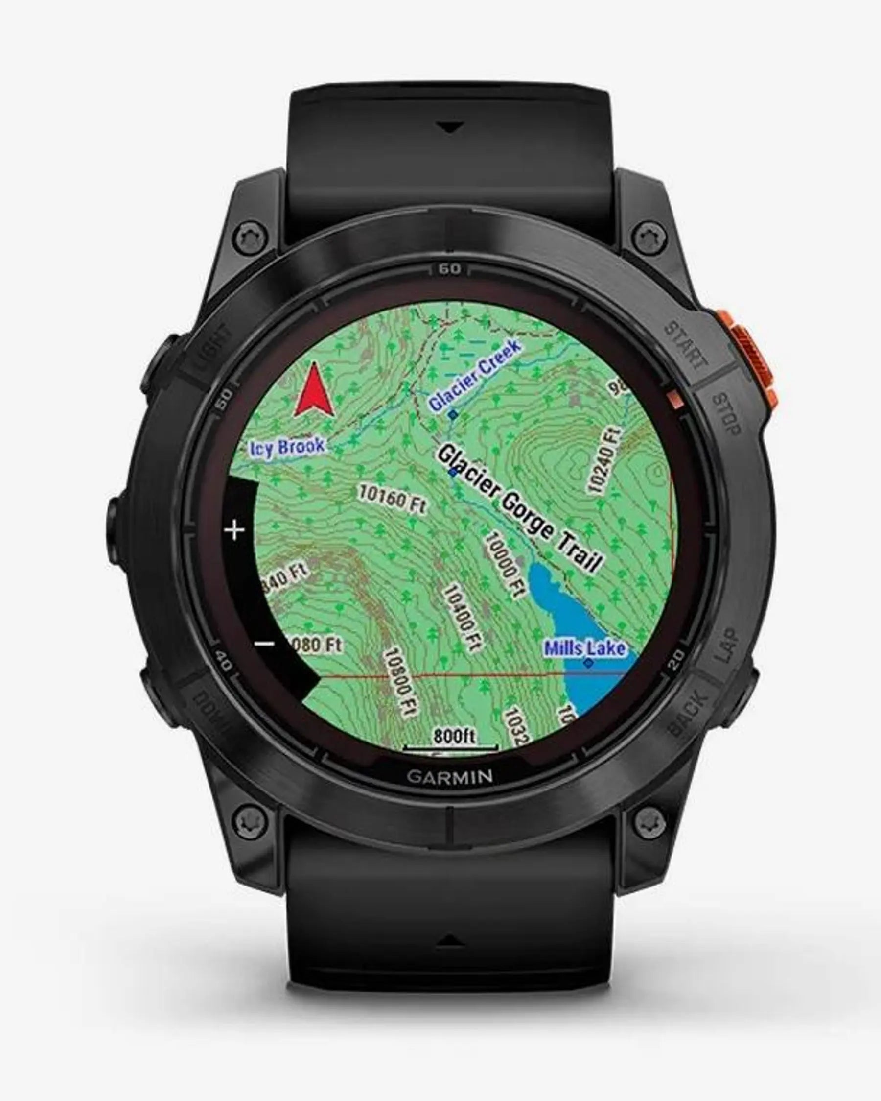 Garmin Fenix 7X Pro Solar Edition, dunkelgrau, schwarzes Armband