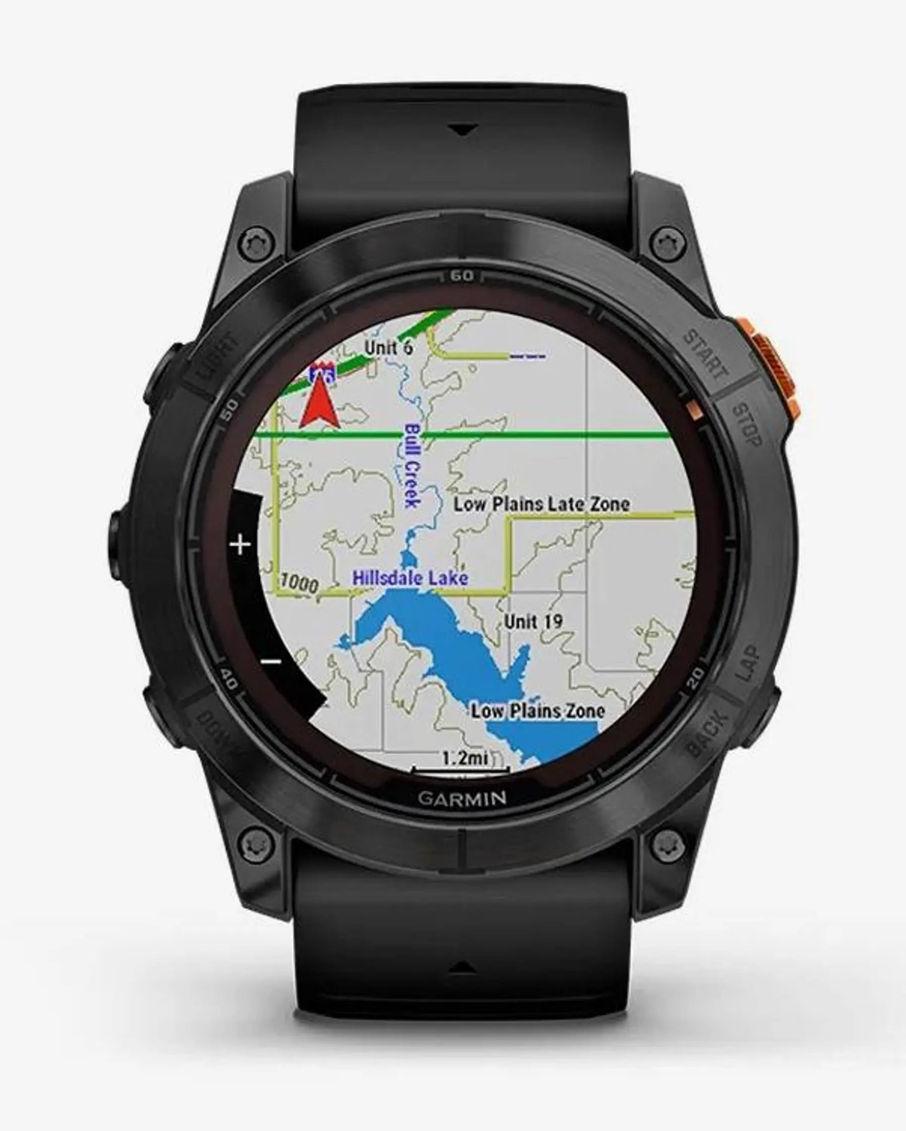 Garmin Fenix 7X Pro Solar Edition, dunkelgrau, schwarzes Armband