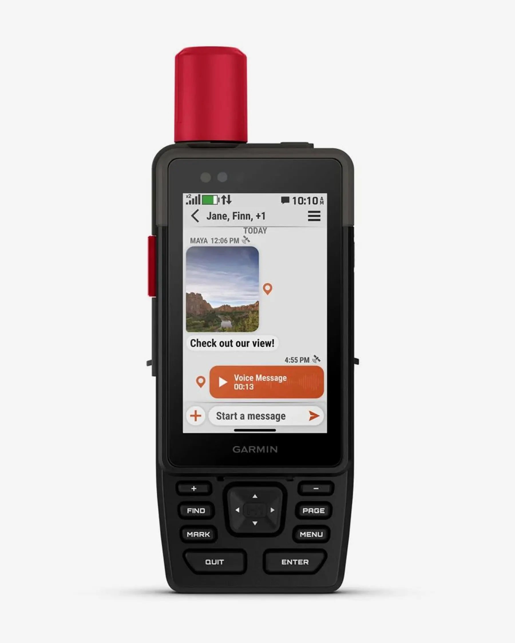 Das Garmin GPSMAP H1i (Schwarz/Rot)