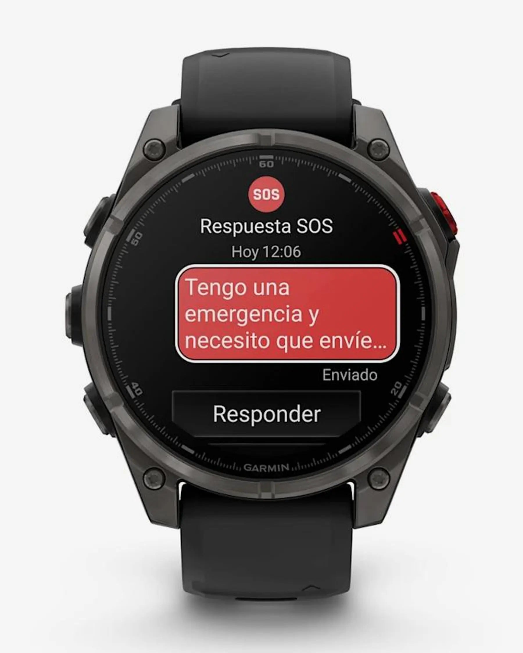 Garmin Fenix 8 Pro AMOLED Saphirglas 47 mm, Titan, Carbongrau, Schwarzes Armband