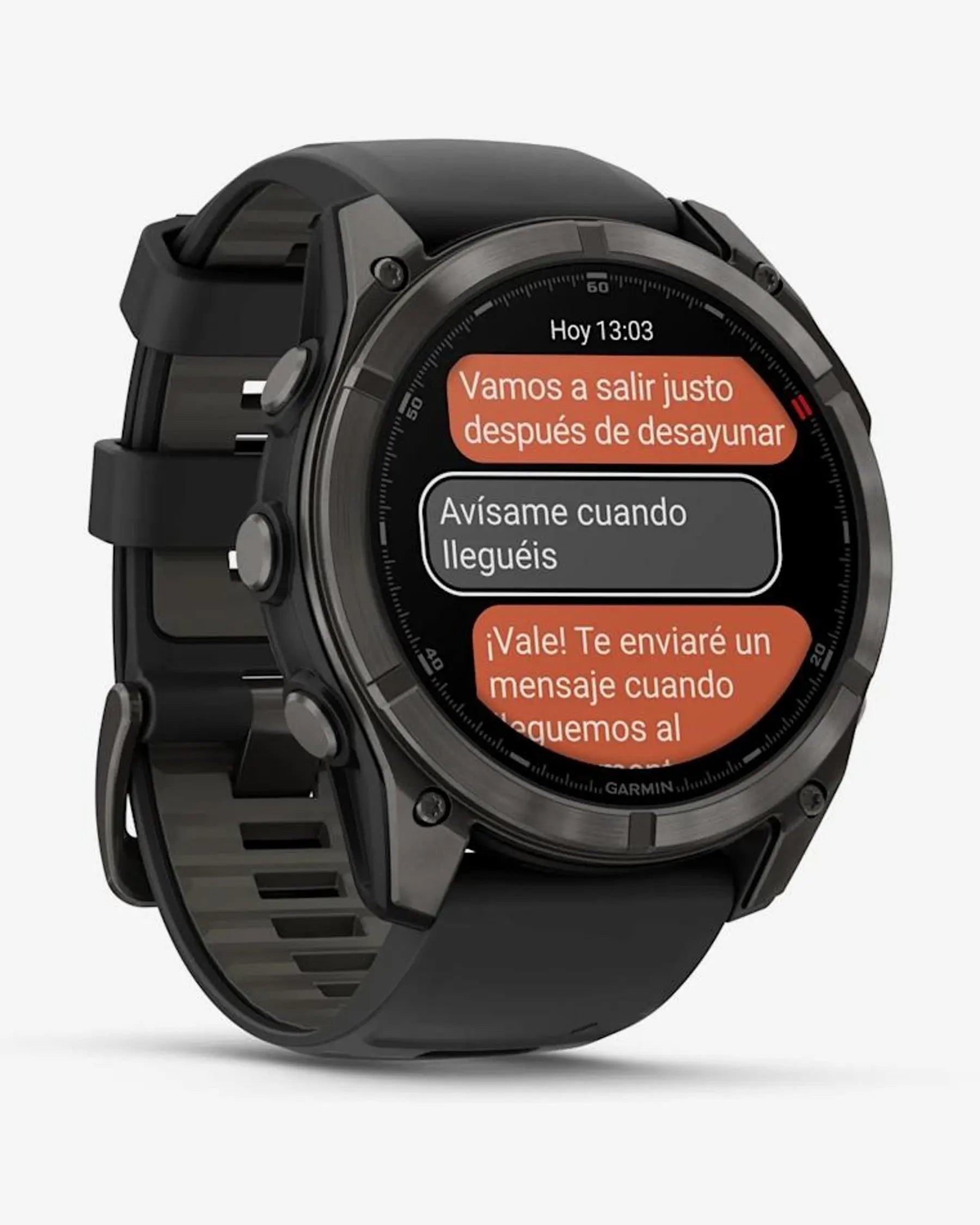 Garmin Fenix 8 Pro AMOLED Sapphire 51 mm Titanium Carbon Gray Black Strap
