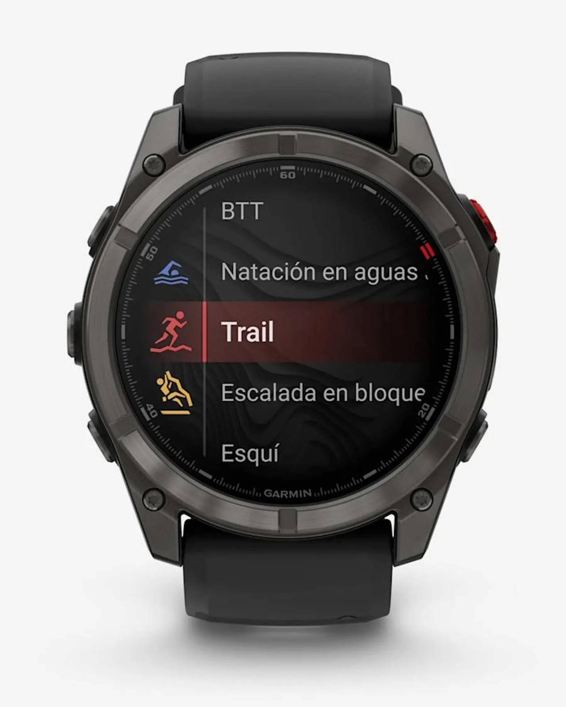 Garmin Fenix 8 Pro AMOLED Sapphire 51 mm Titanium Carbon Gray Black Strap