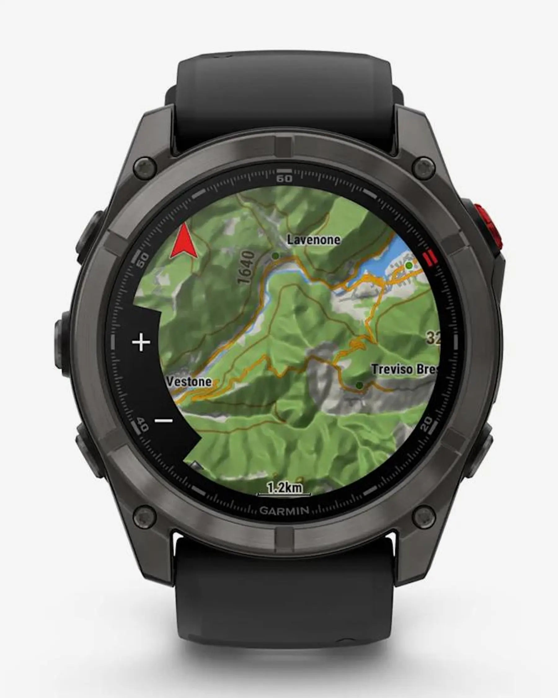 Garmin Fenix 8 Pro AMOLED Sapphire 51 mm Titanium Carbon Gray Black Strap