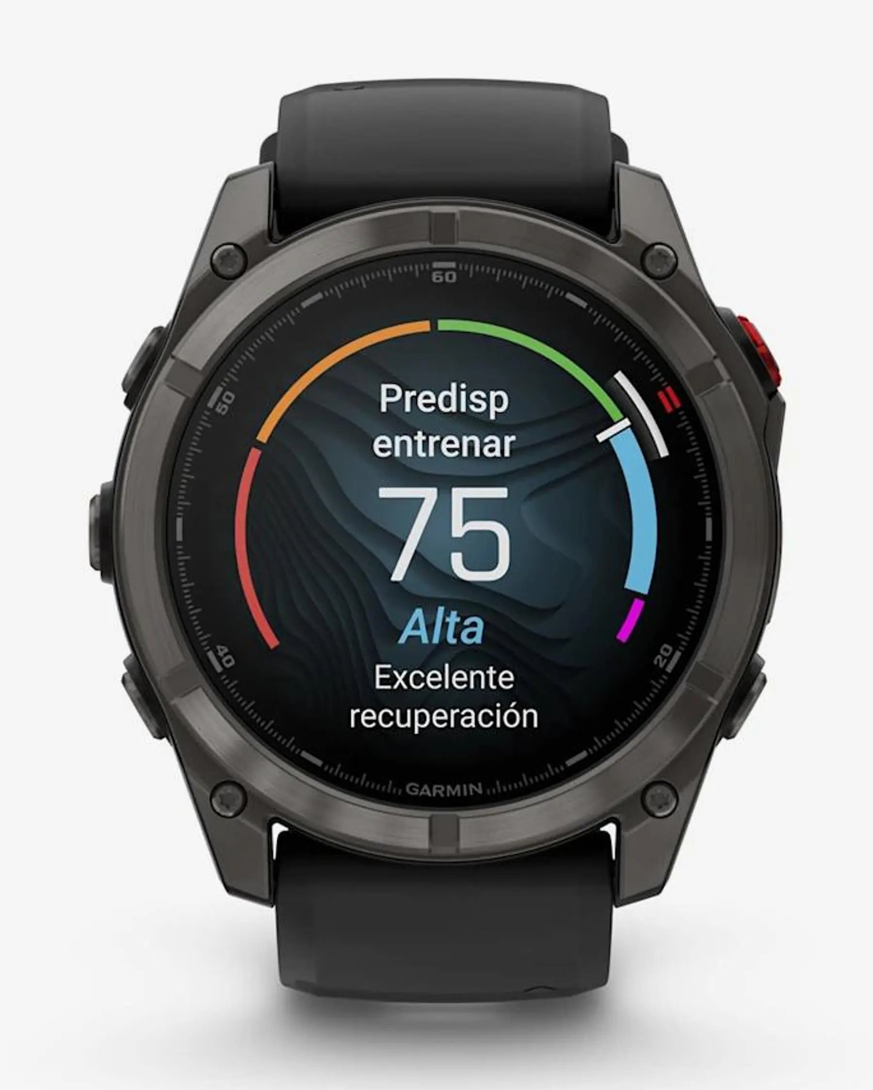 Garmin Fenix 8 Pro AMOLED Sapphire 51 mm Titanium Carbon Gray Black Strap