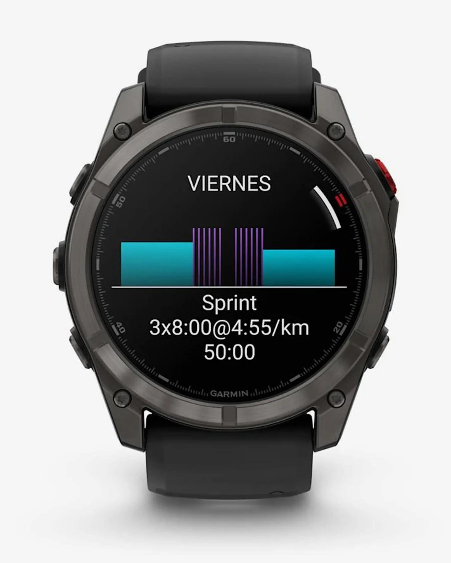 Garmin Fenix 8 Pro AMOLED Sapphire 51 mm Titanium Carbon Gray Black Strap