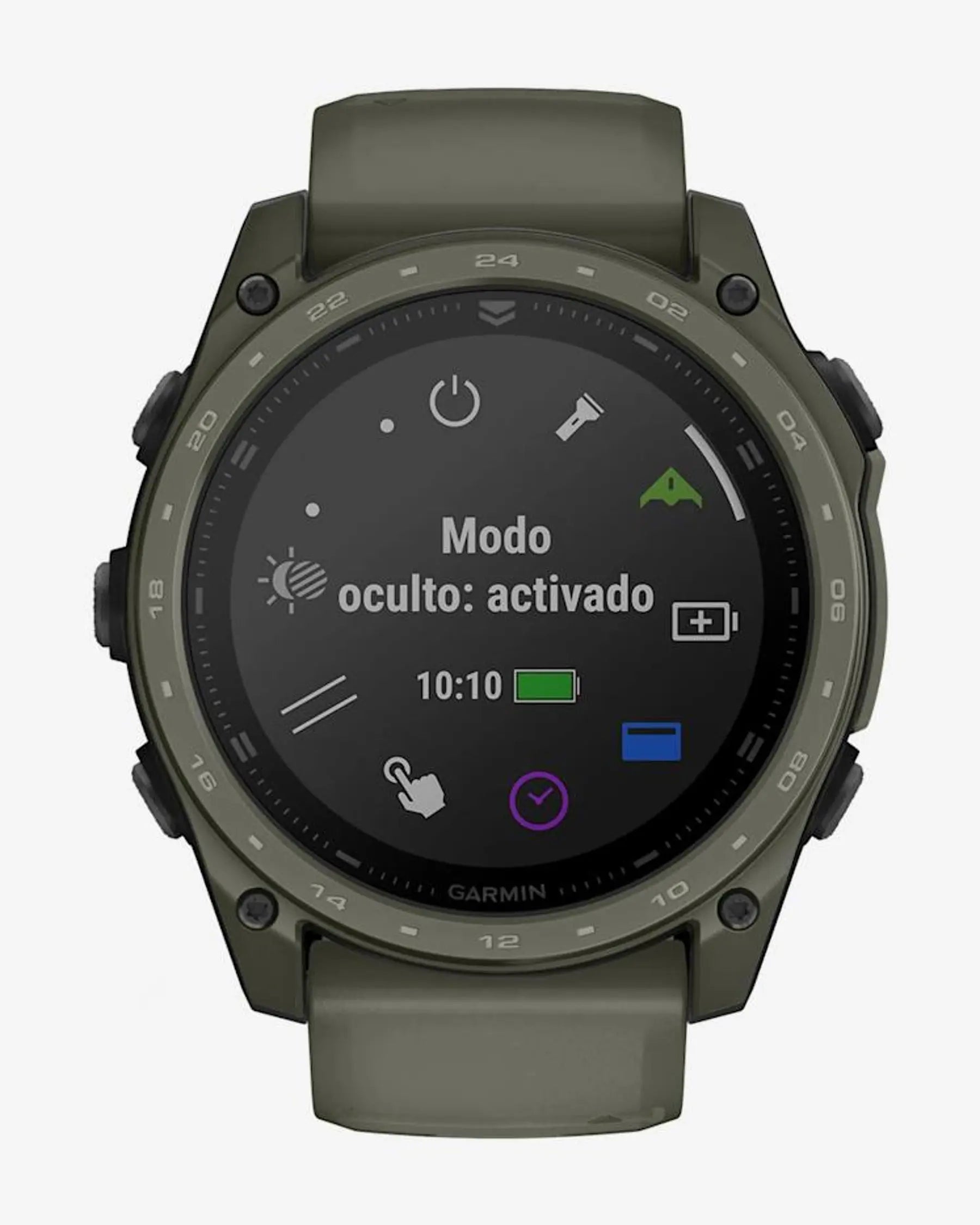 Garmin Tactix 8 AMOLED 51 mm Cerakote Green