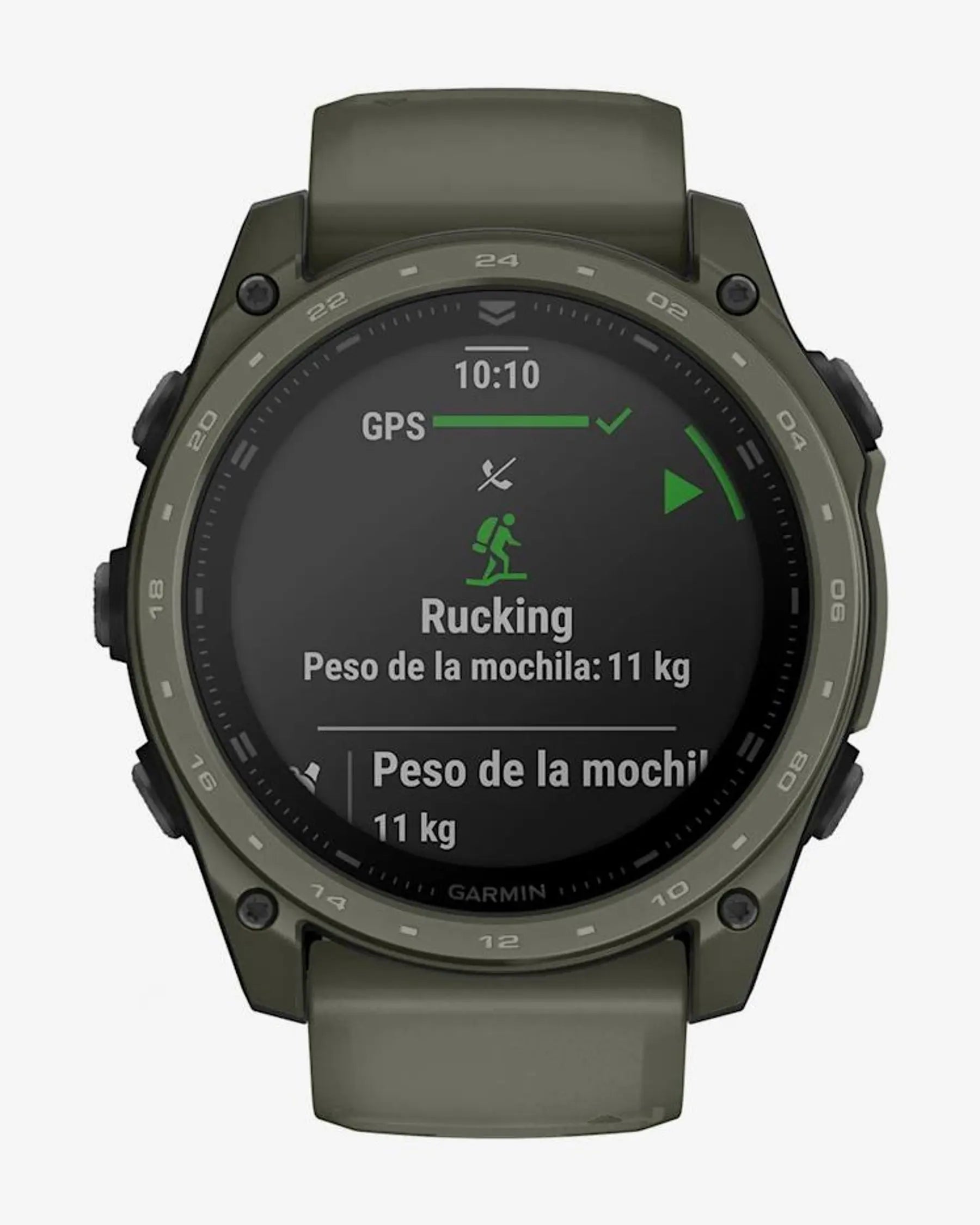 Garmin Tactix 8 AMOLED 51 mm Cerakote Green