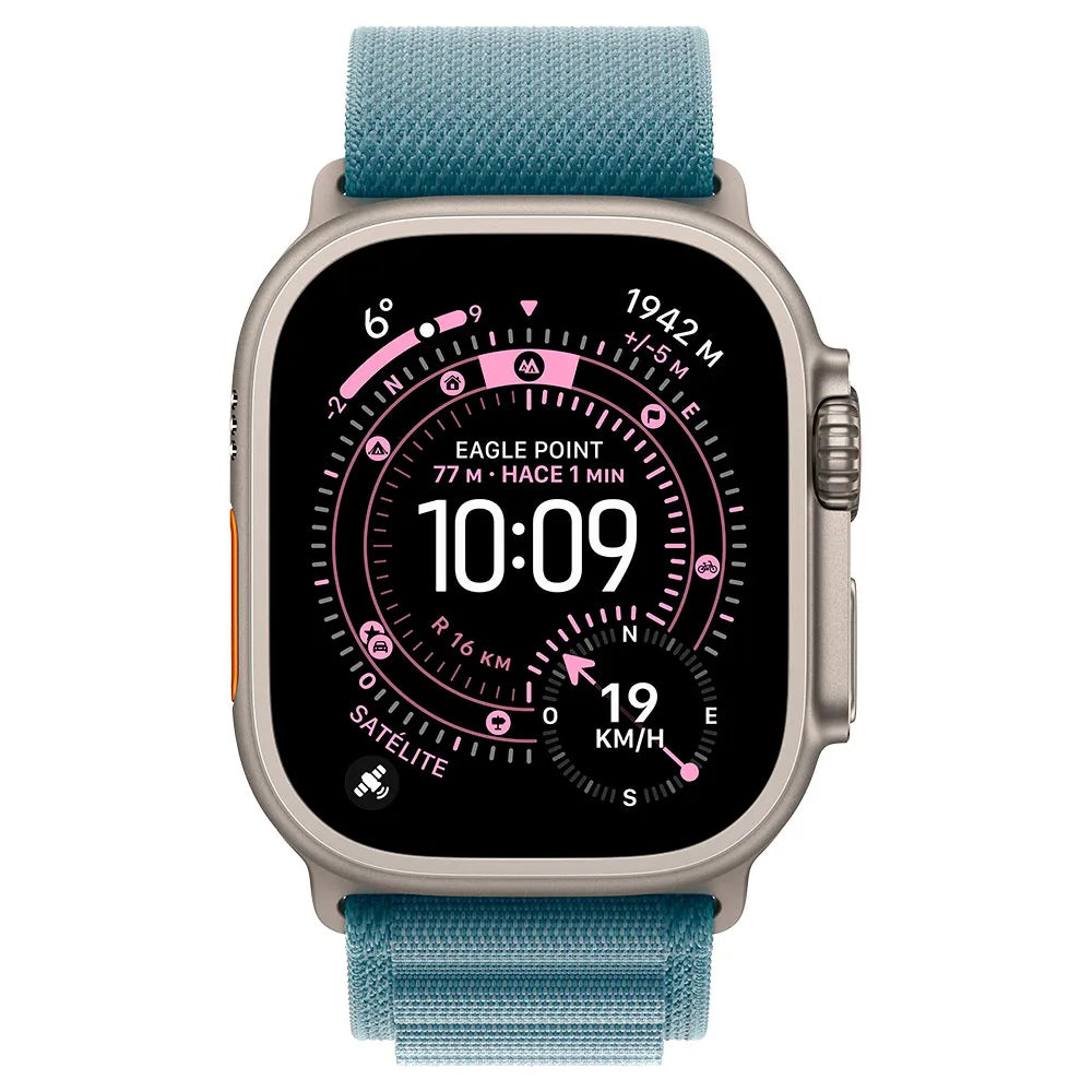 Apple Watch Ultra 3 GPS + Cellular 49 mm Titangehäuse Alpine Loop – Technische Daten