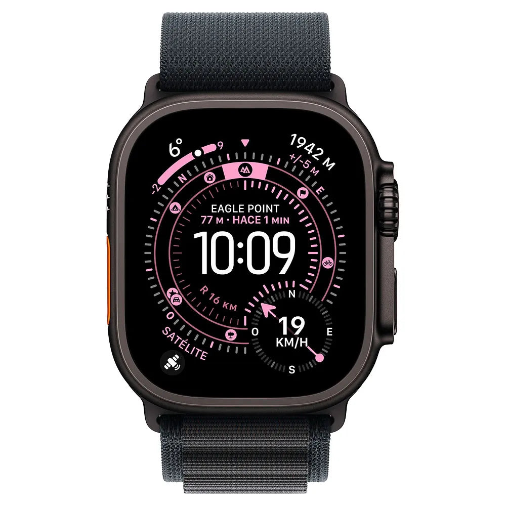 Apple Watch Ultra 3 GPS + Cellular 49 mm Titangehäuse Alpine Loop – Technische Daten
