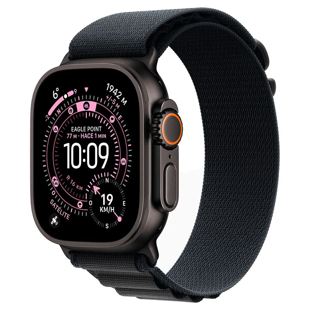 Apple Watch Ultra 3 GPS + Cellular 49 mm Titangehäuse Alpine Loop – Technische Daten