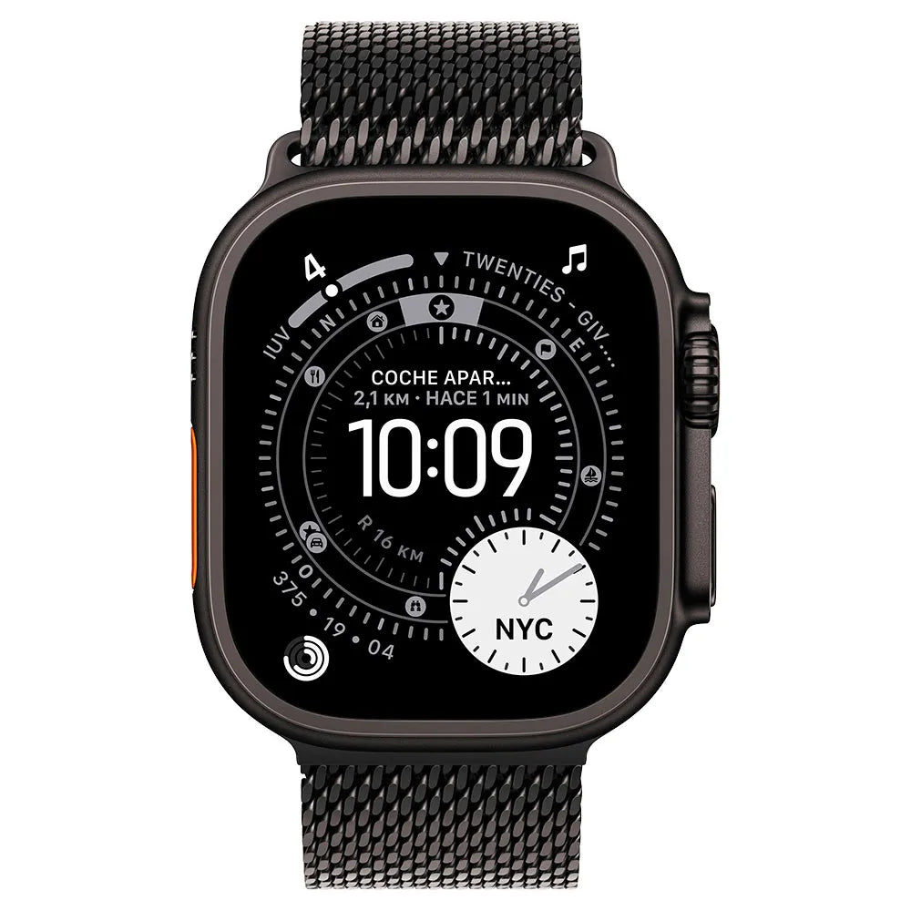 Apple Watch Ultra 3 GPS + Cellular (49 mm, Titangehäuse, Milanaise-Armband)