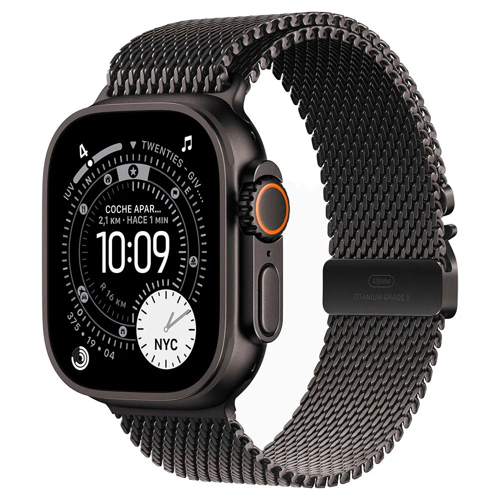 Apple Watch Ultra 3 GPS + Cellular (49 mm, Titangehäuse, Milanaise-Armband)