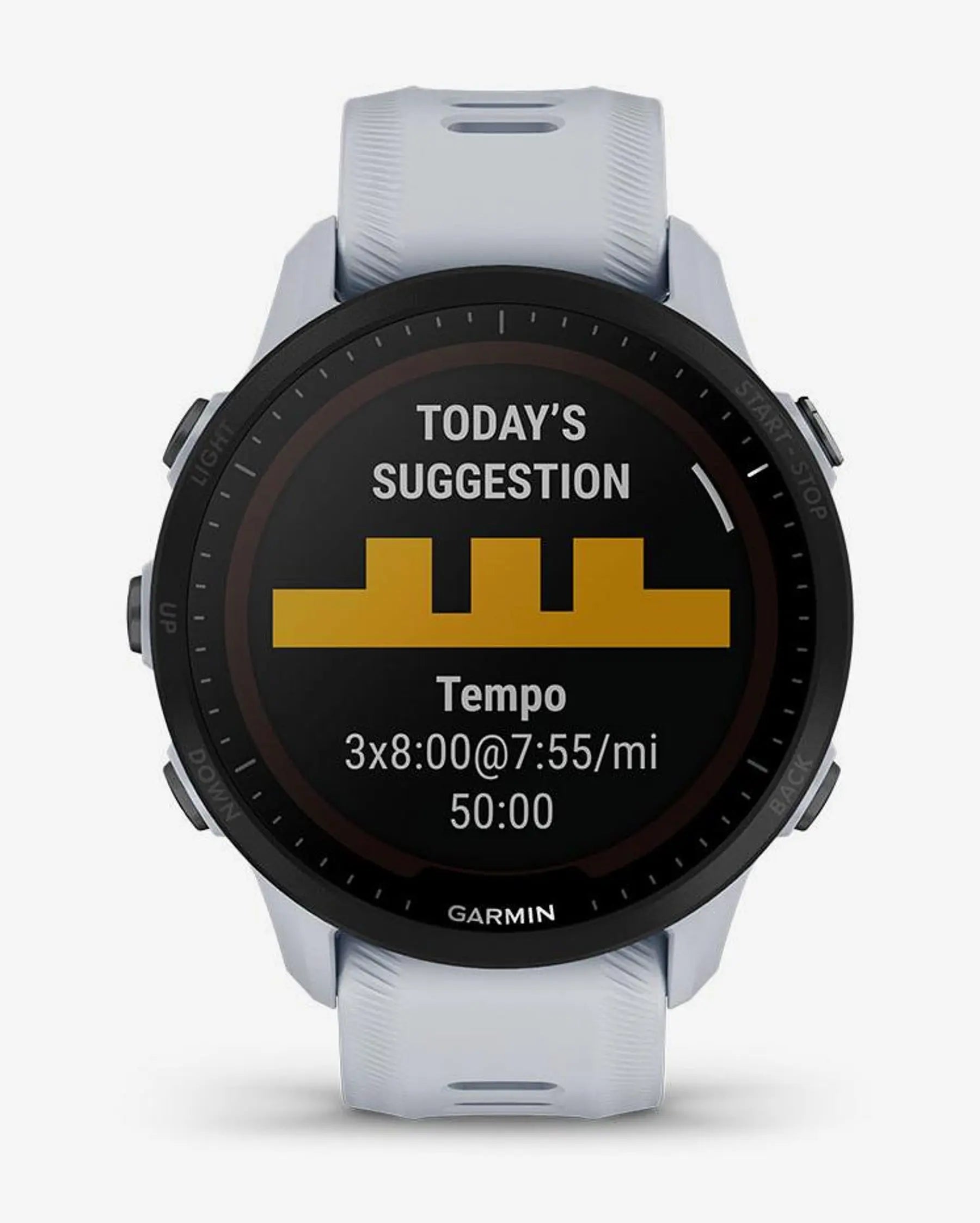 Garmin Forerunner 955 Solar Weiß