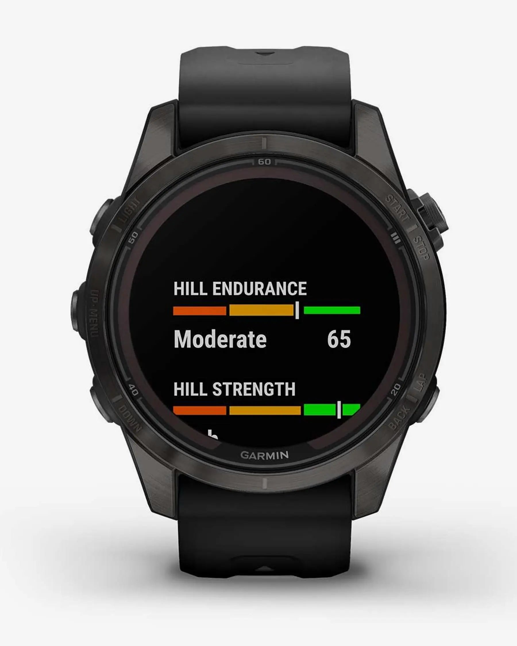 Garmin Fenix 7S Pro Saphir Solar Titan Carbon Grau Schwarzes Armband
