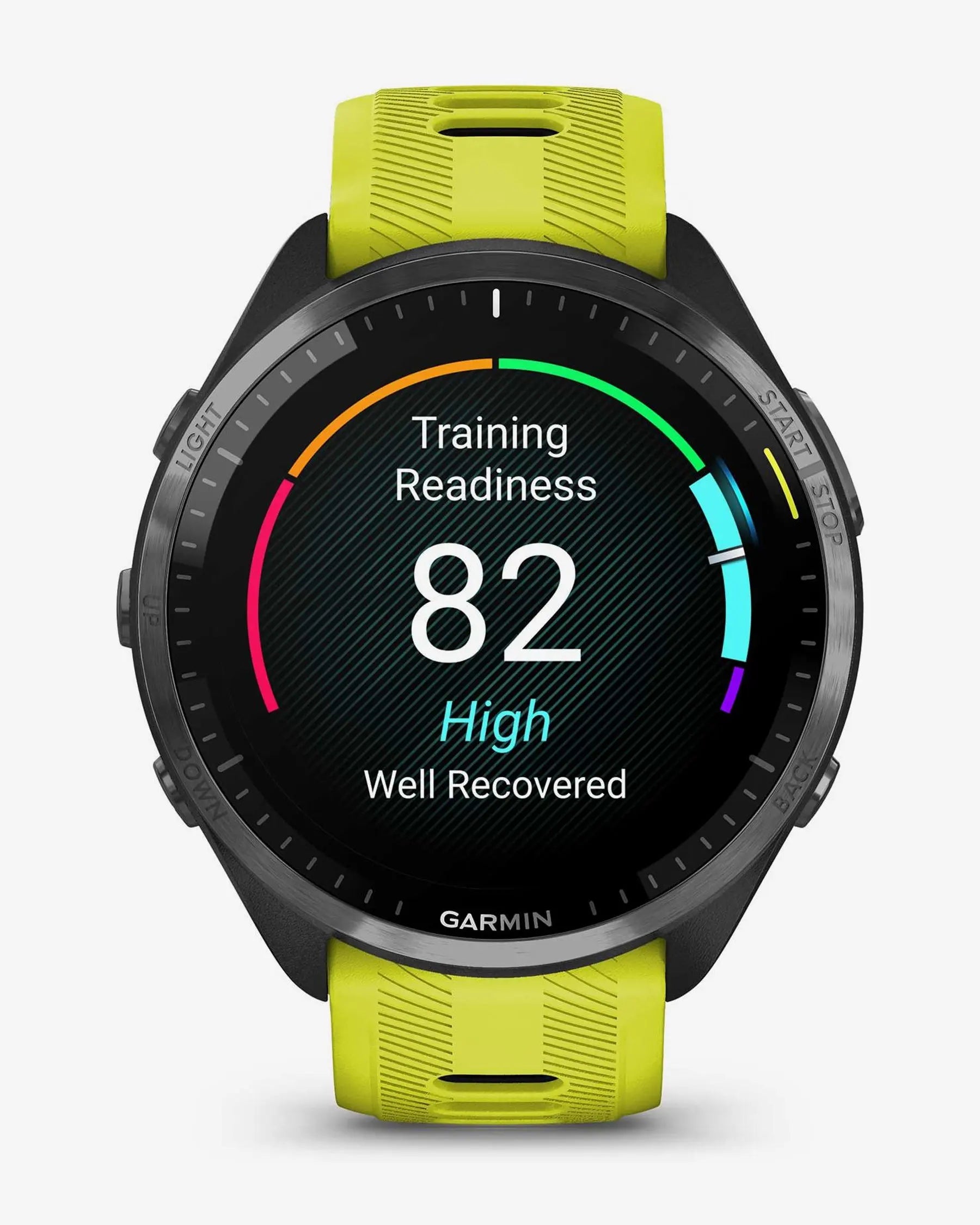 Garmin Forerunner 965 (schwarz mit gelbem Armband)