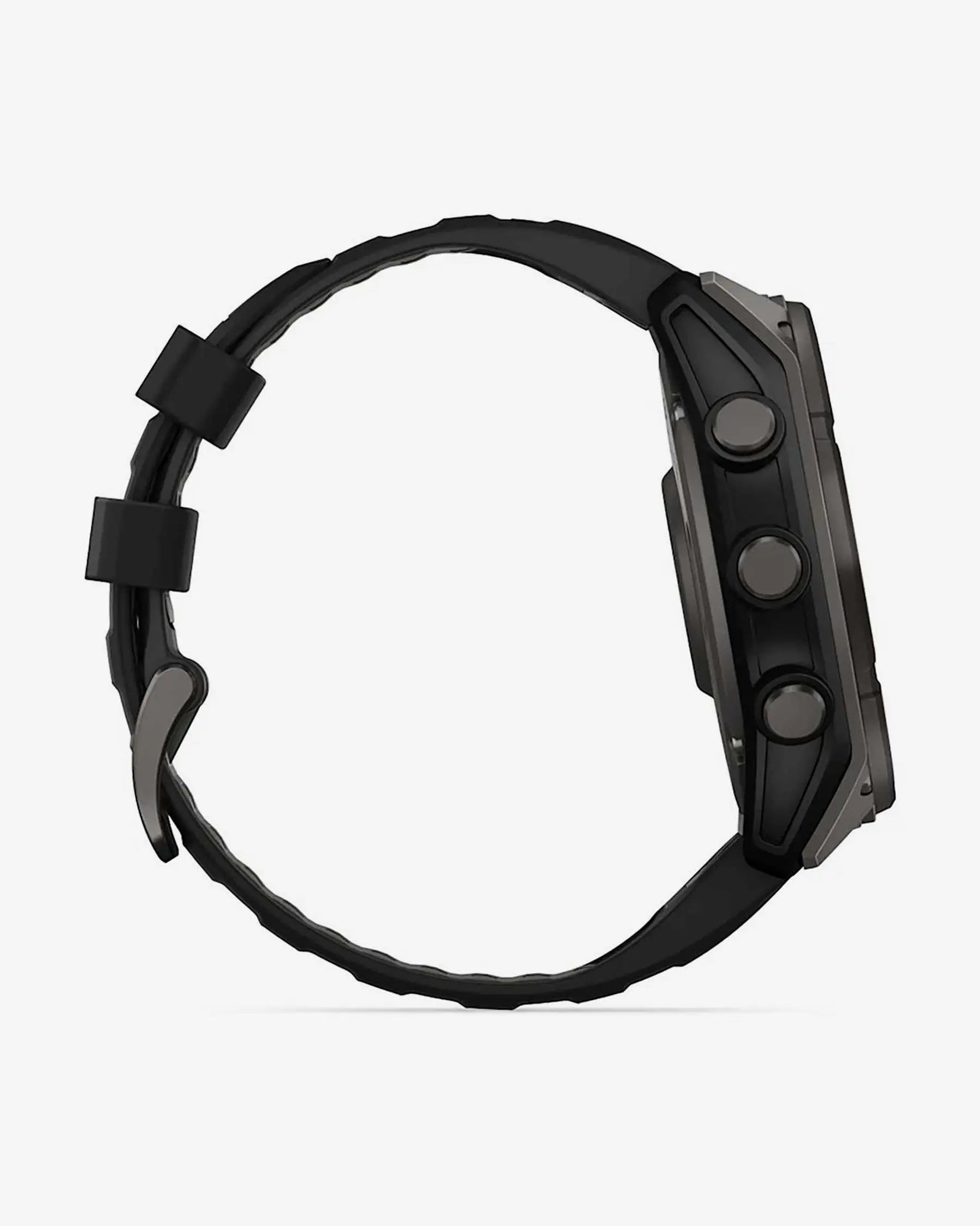Garmin Fenix 8 Sapphire Solar 51 mm Titanium Carbon Gray Black Strap