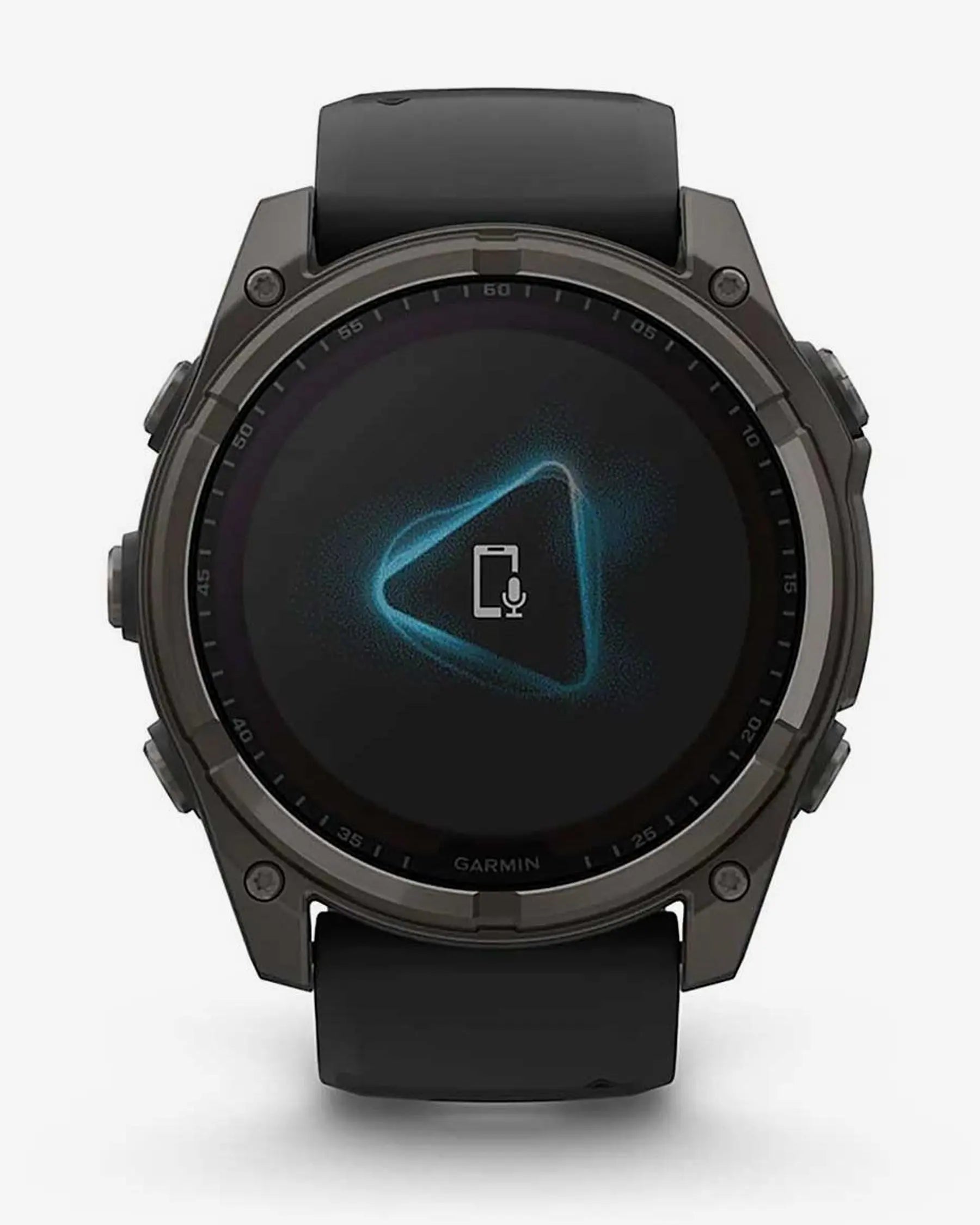 Garmin Fenix 8 Sapphire Solar 51 mm Titanium Carbon Gray Black Strap