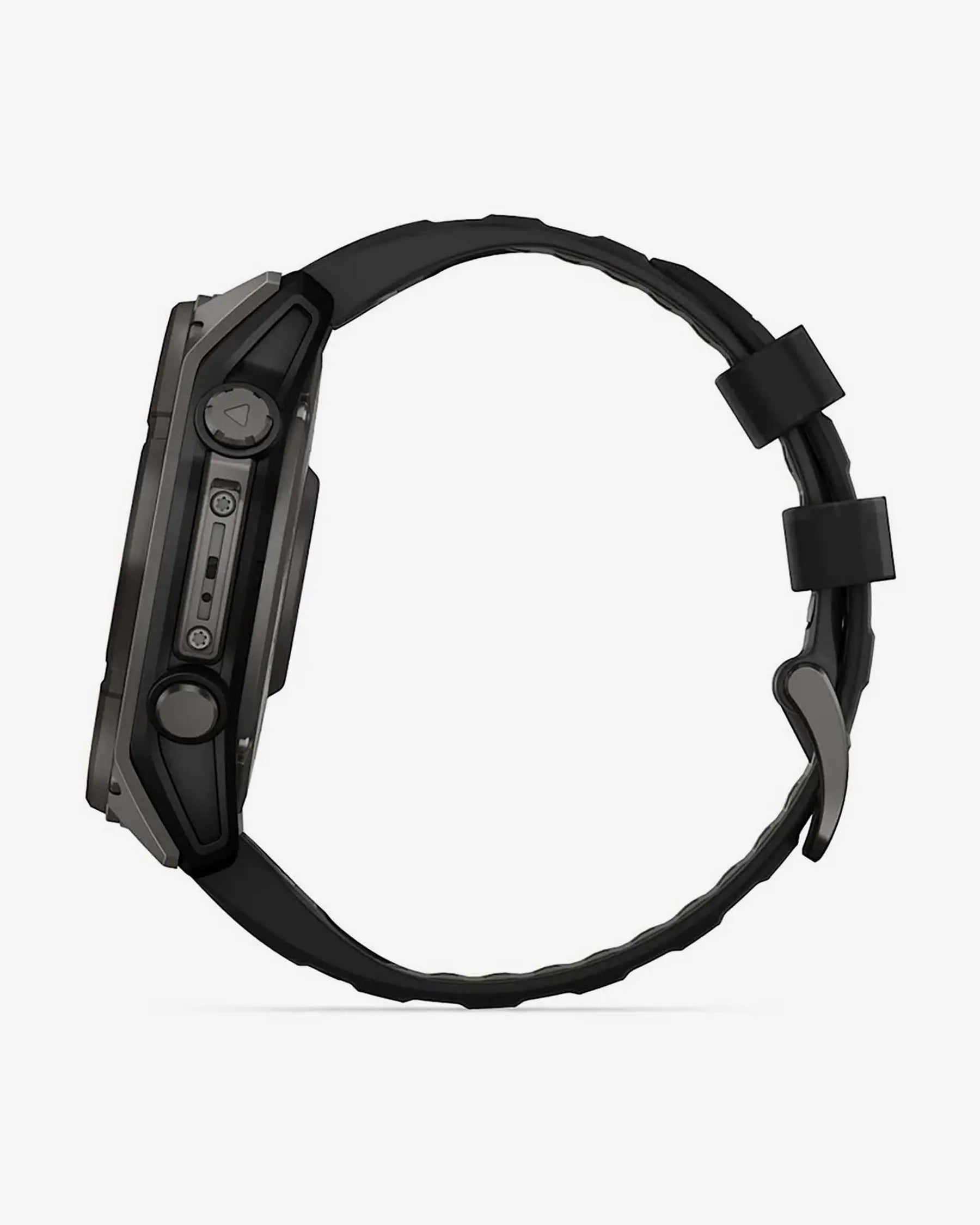 Garmin Fenix 8 Sapphire Solar 51 mm Titanium Carbon Gray Black Strap