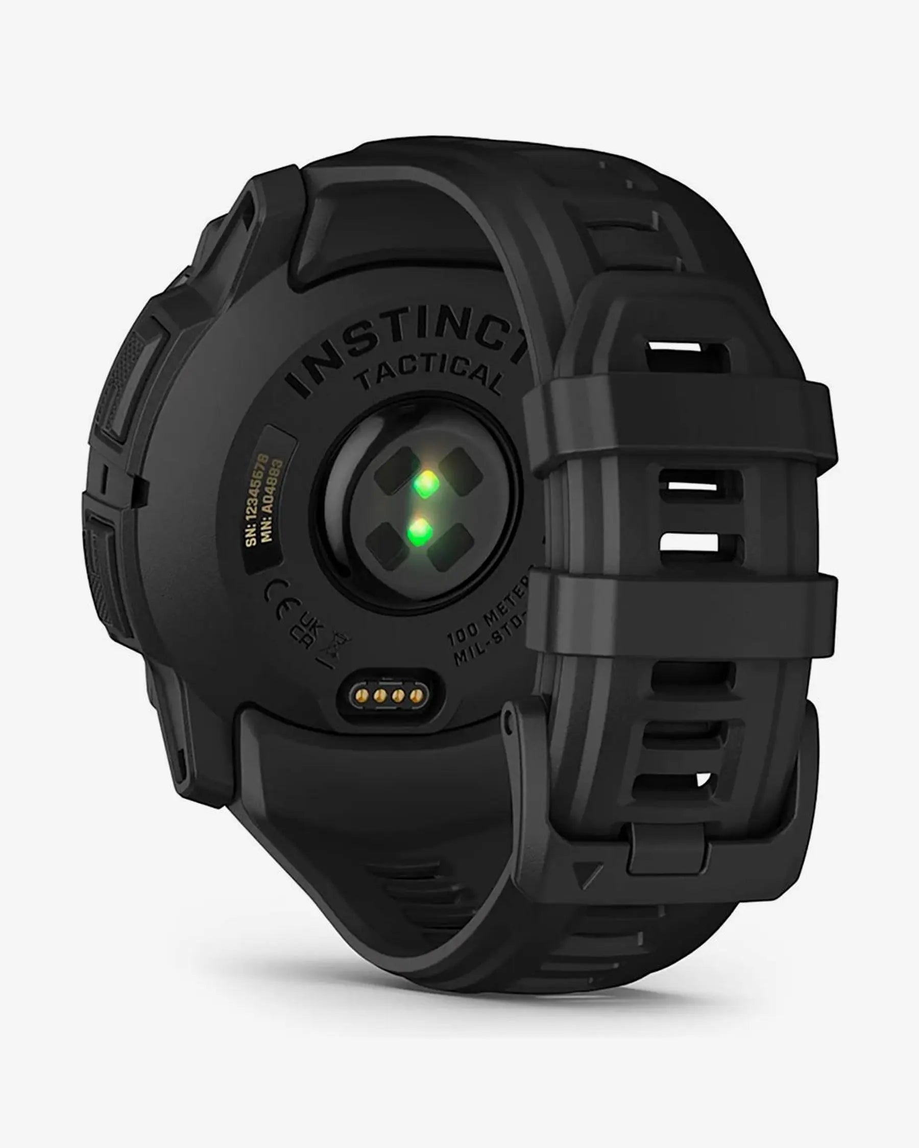 Garmin Instinct 3 Solar 50 mm Tactical Edition mit schwarzem Armband