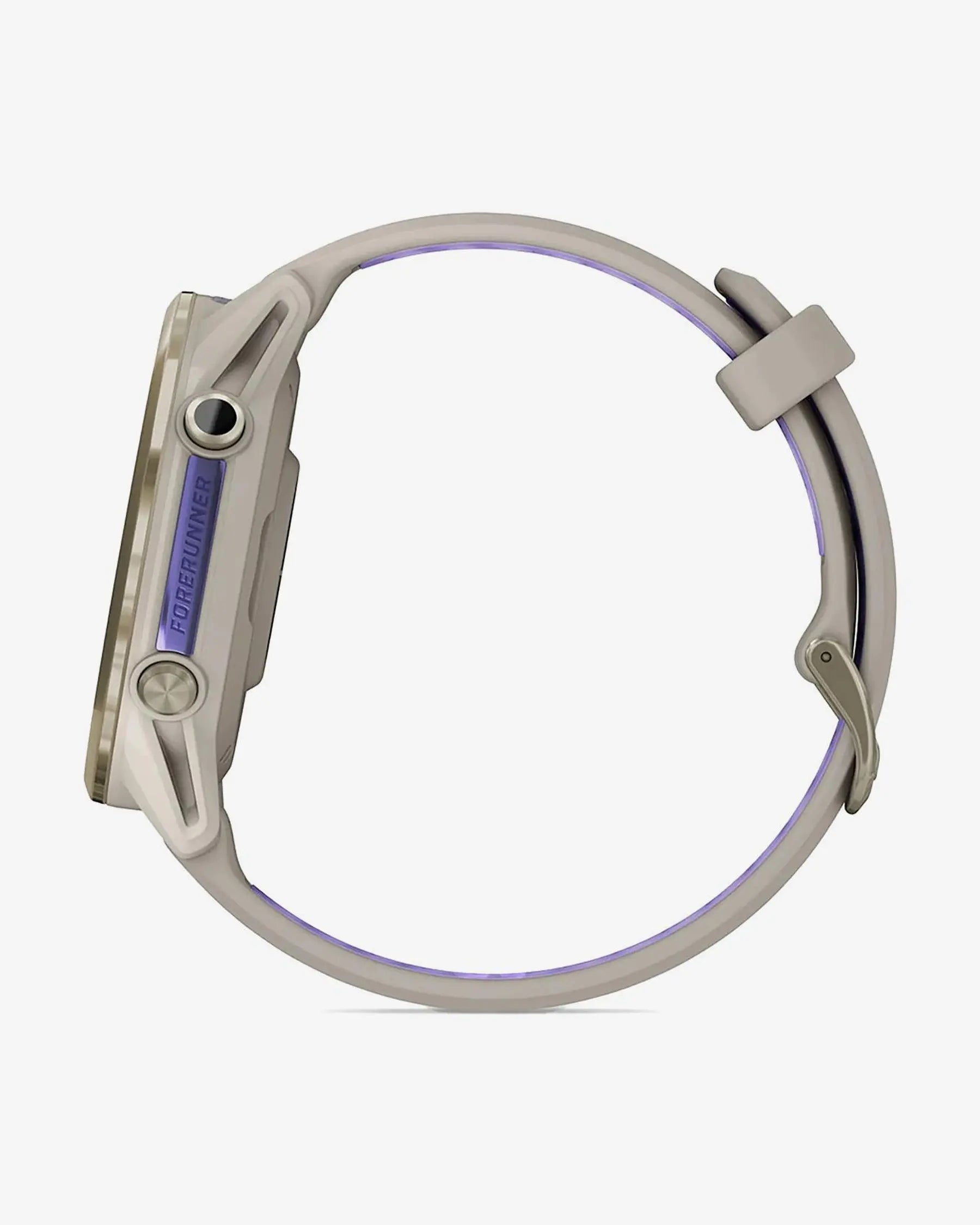 Garmin Forerunner 970 (Grau) mit grau-lila Armband