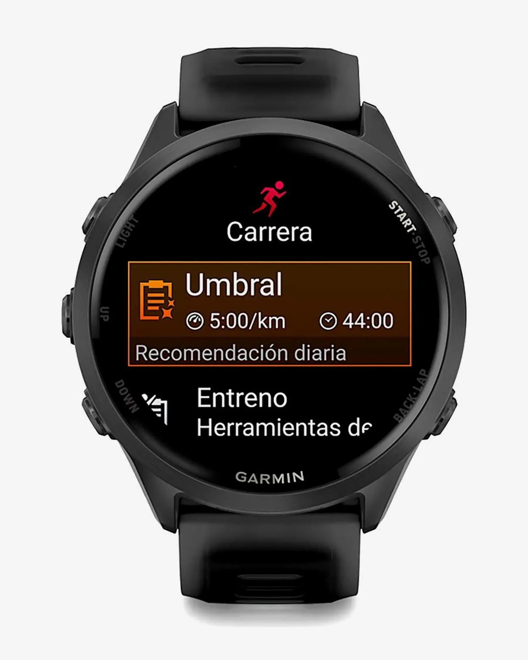 Garmin Forerunner 570 – 47 mm, Schwarz mit schwarzem Armband