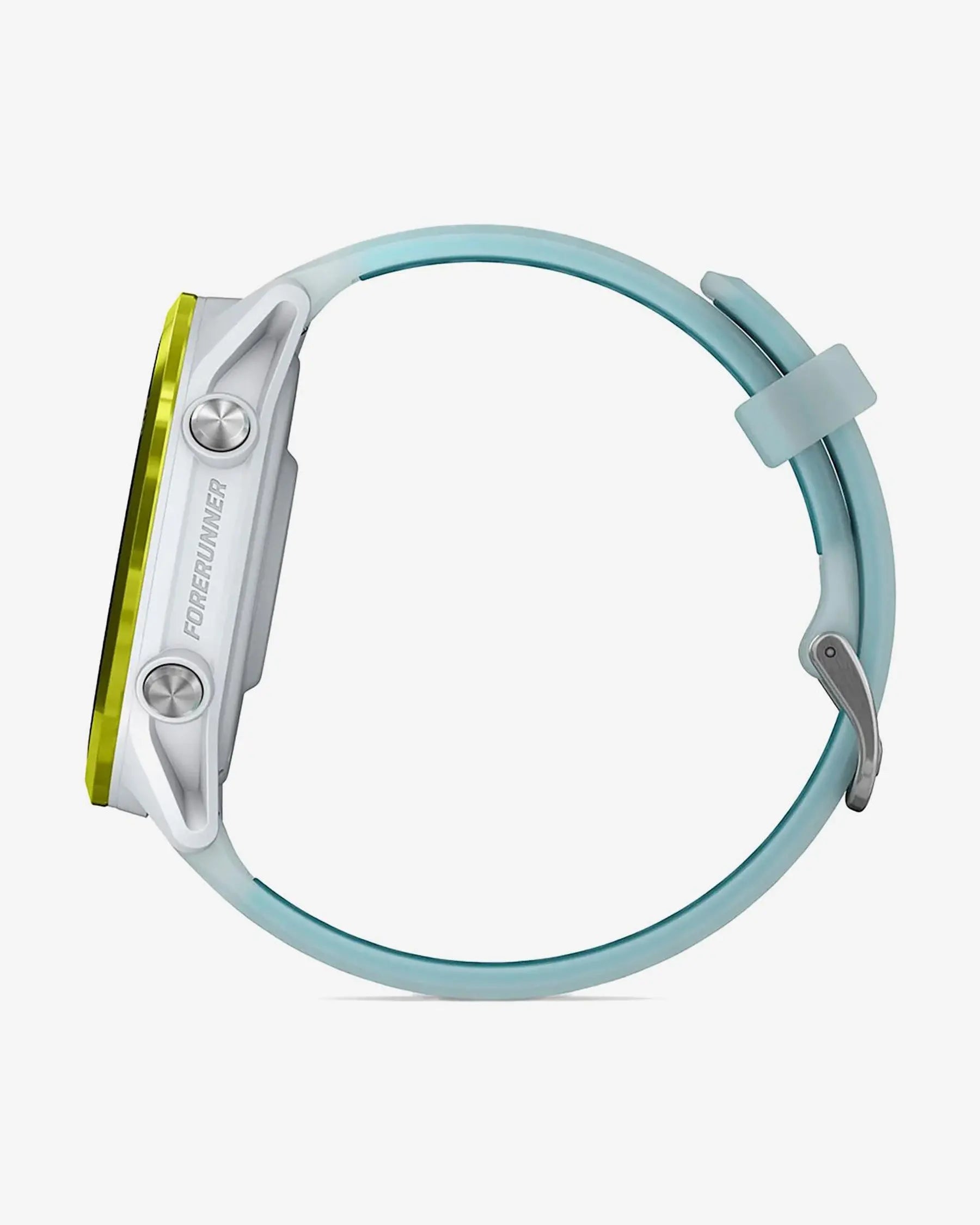 Garmin Forerunner 570 – 47 mm Gelb mit blau-weißem Armband