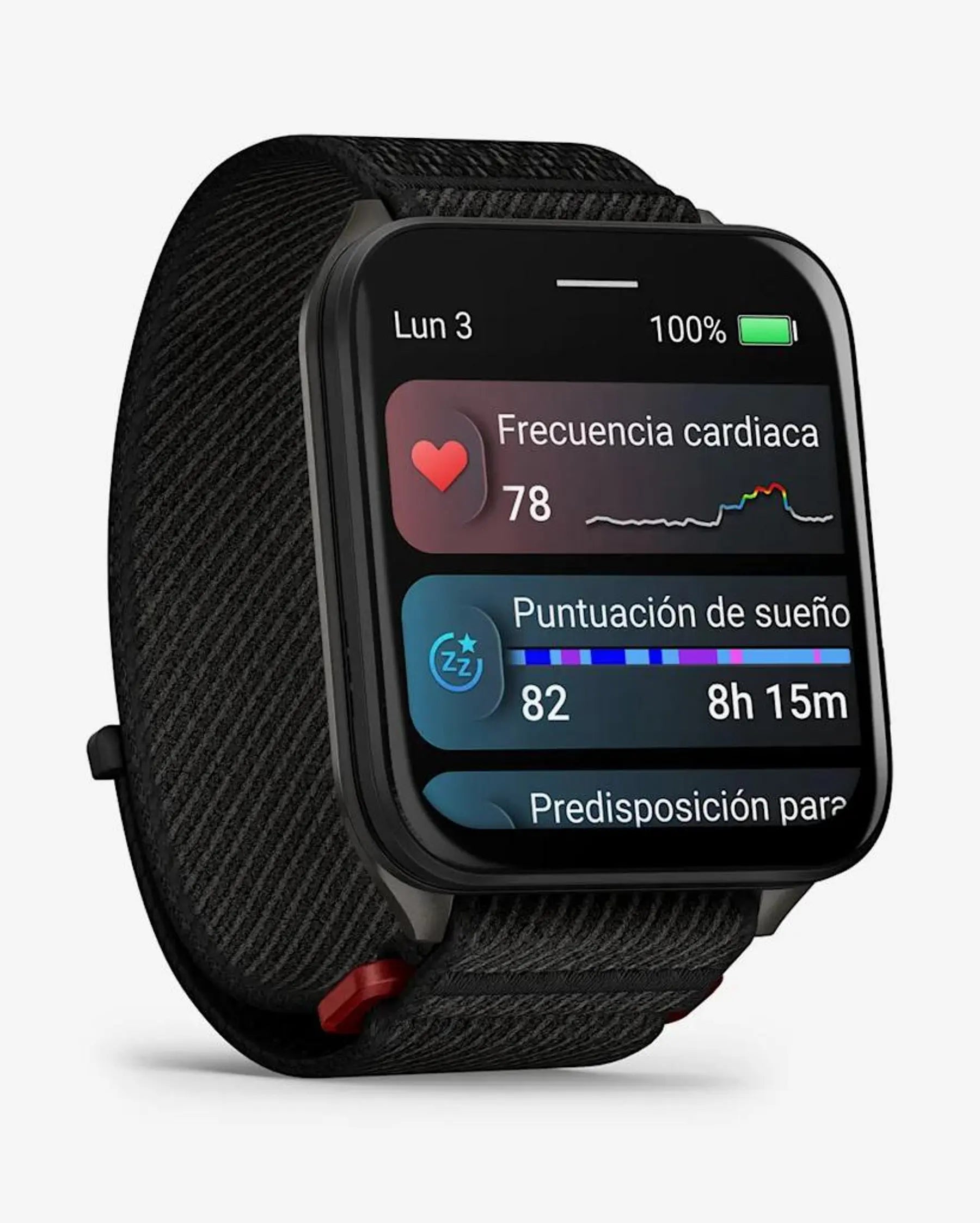 Garmin Venu X1 in Schwarz mit schwarzem Armband