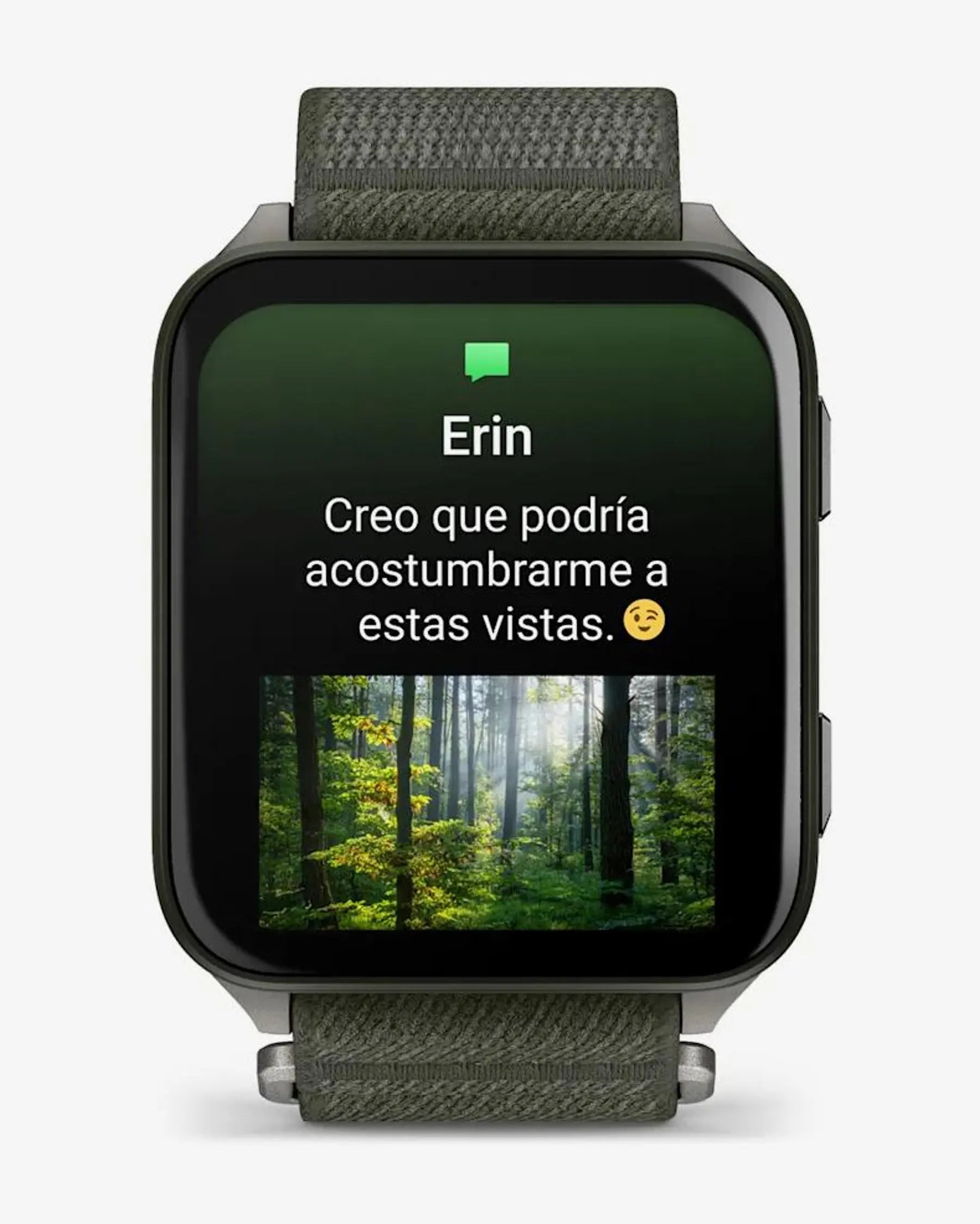 Garmin Venu X1 grün correa grün