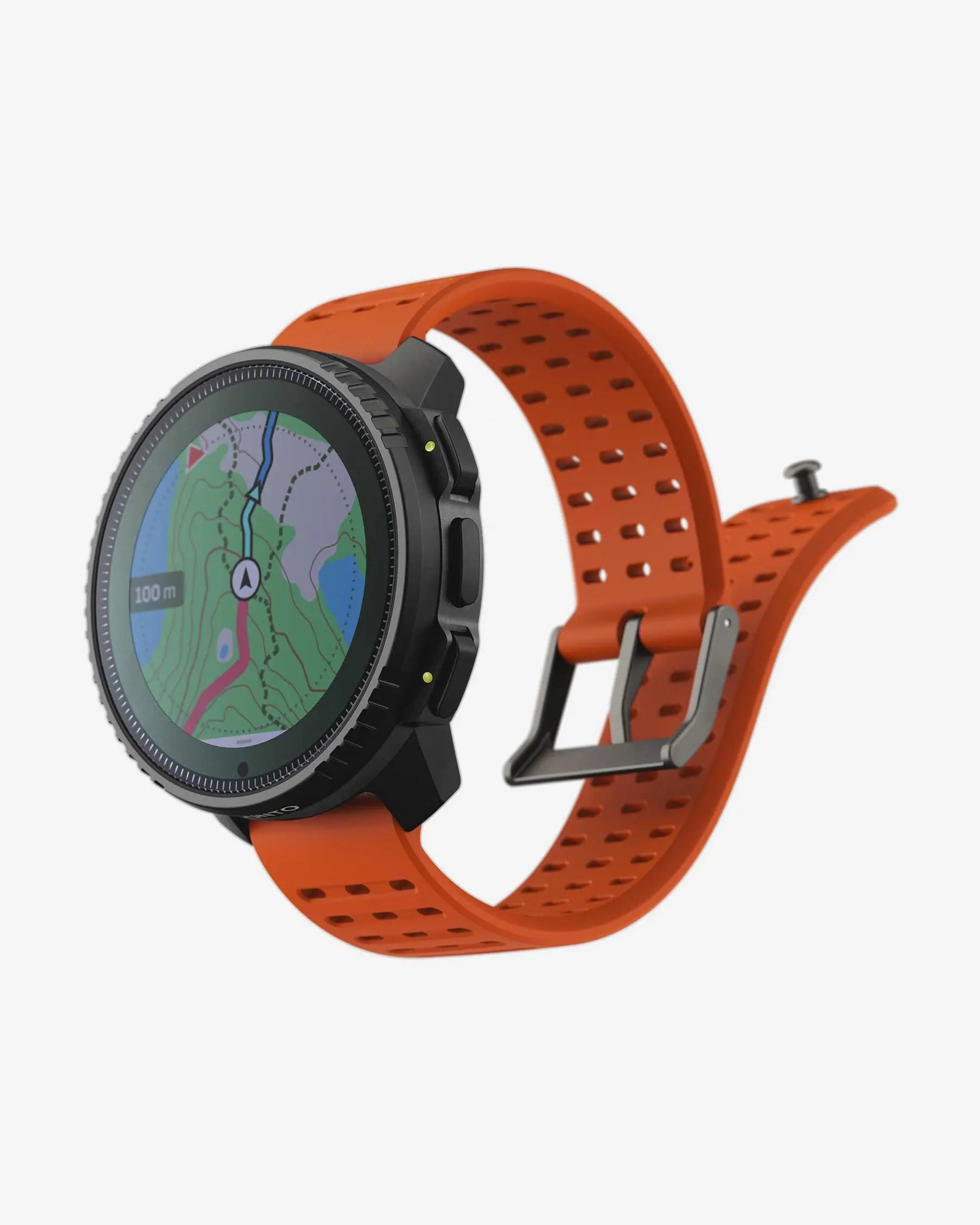 Suunto Vertical Solar Edelstahl Orange Pearl Black
