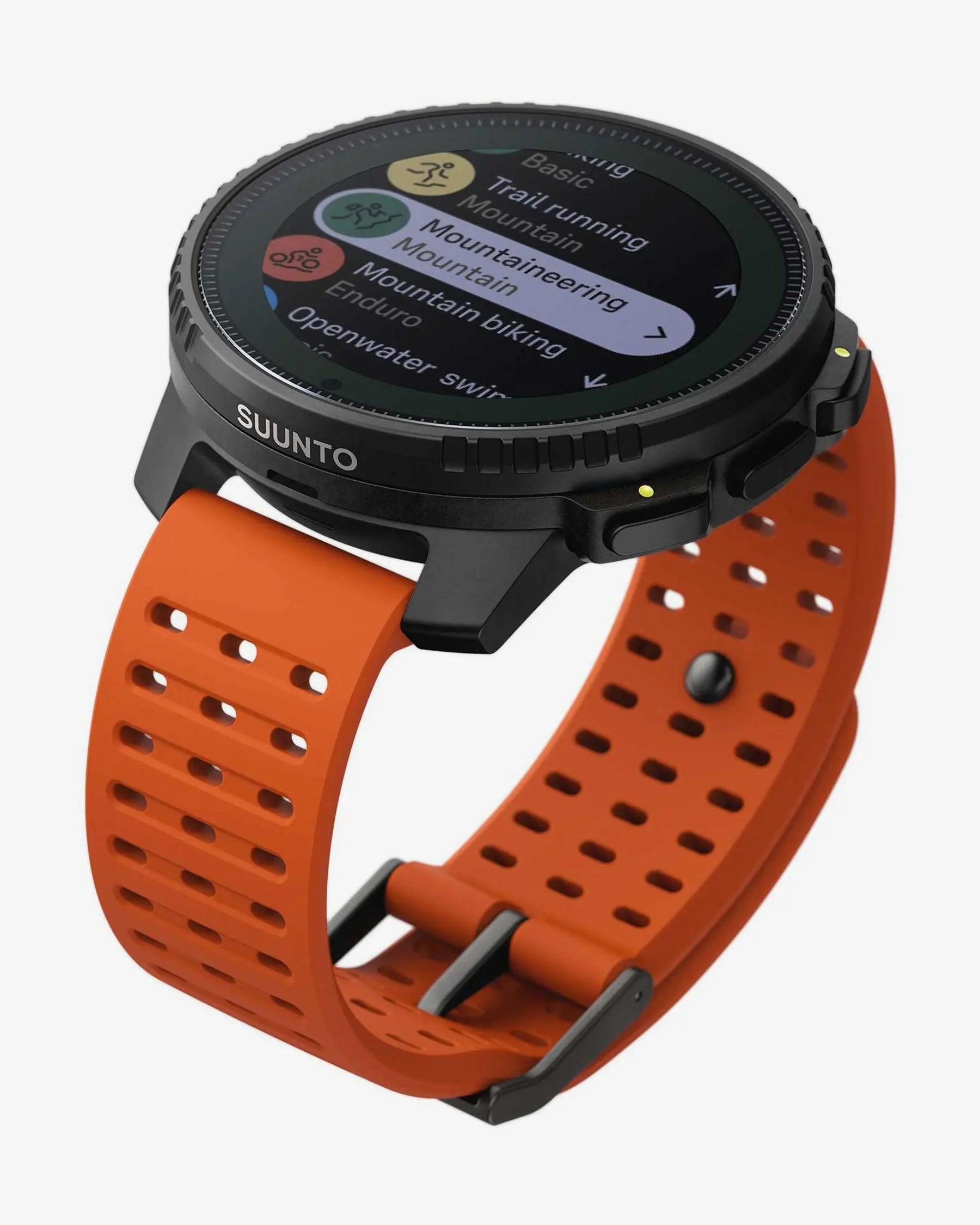 Suunto Vertical Solar Edelstahl Orange Pearl Black
