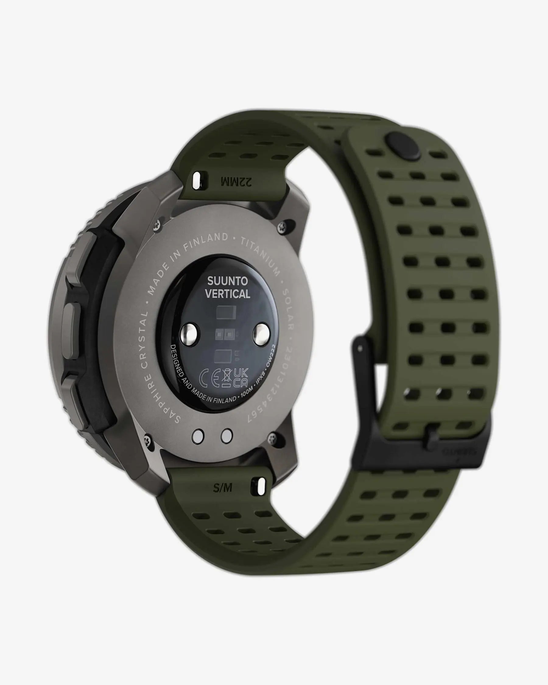Suunto Vertical Titanium Solar Waldgrün
